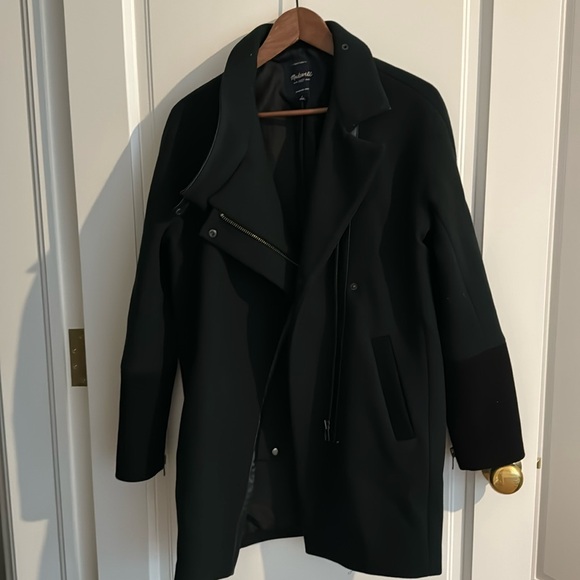 Madewell City grid coat color block - Picture 1 of 2